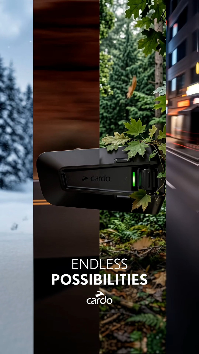 Amazon.com: Cardo PACKTALK Edge Motorcycle Bluetooth Communication